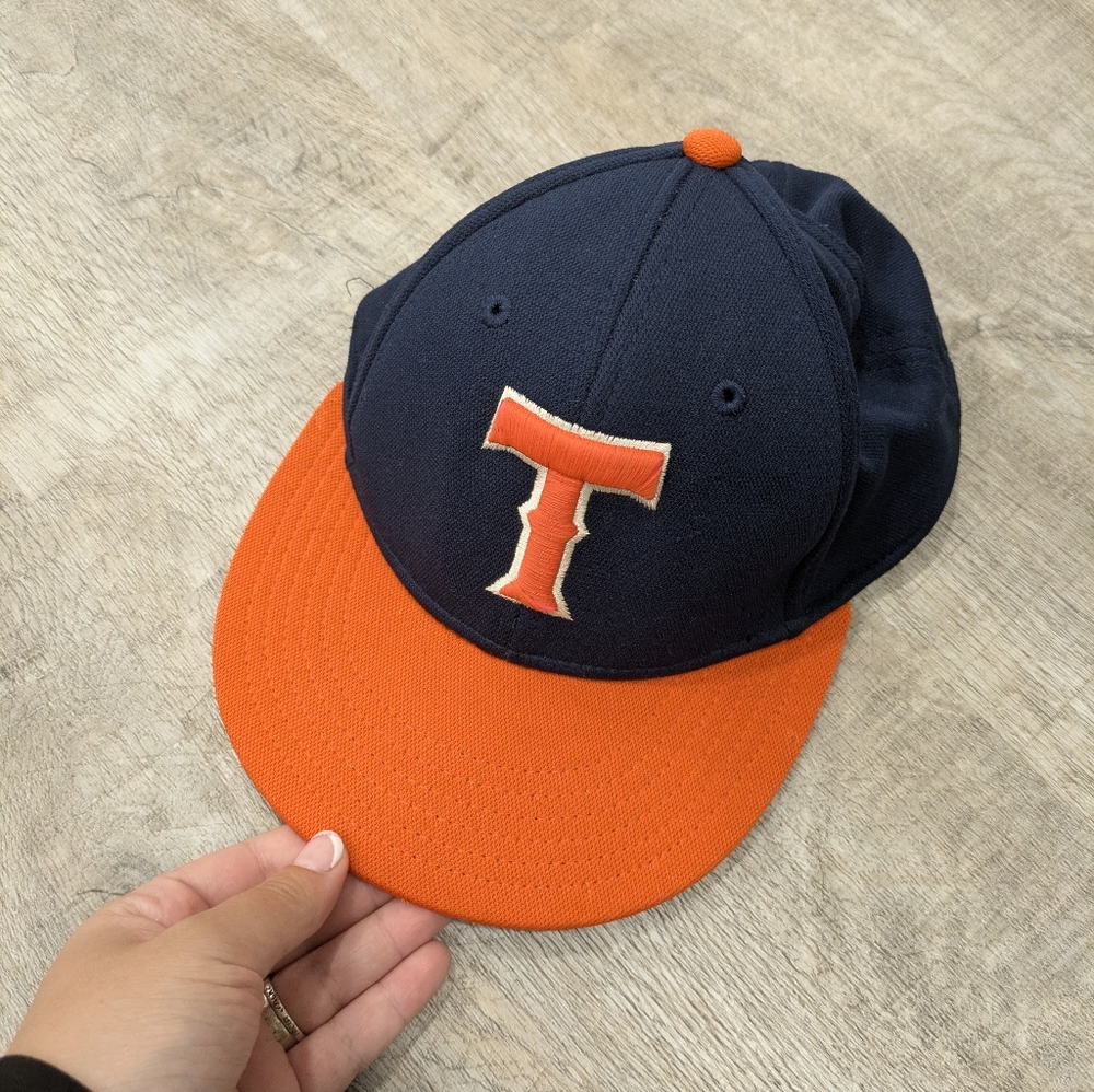 OC Sports Navy And Orange Cap Size XS/S